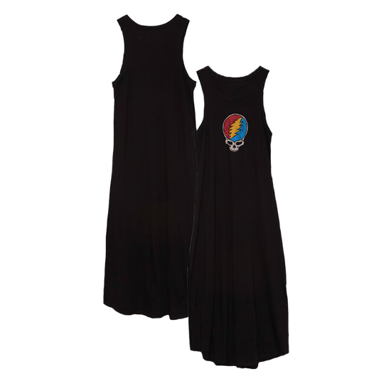 Women s SYF Sketch Long Tank Dress Grateful Dead Official Store